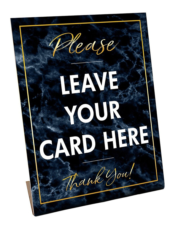 Standup - Please Leave Your Card, Marble 1
