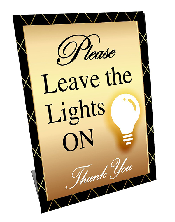 Standup - Please Leave the Lights ON, Gold 1