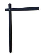 Aluminum Sign Post - Midnight Black 4
