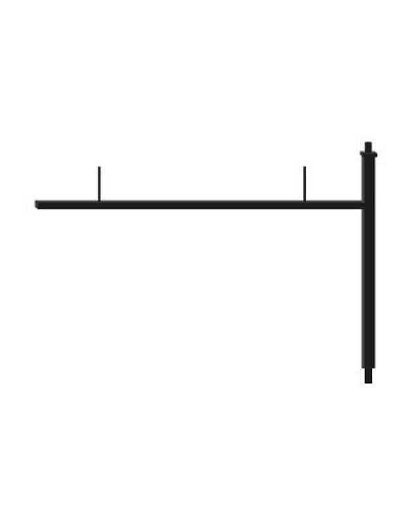 Post Top - 38" Arm with pegs 1