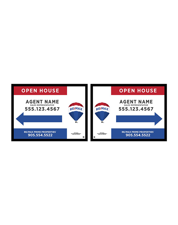 REMAX® - A-Frame Open House Inserts (Sets of 2) 1
