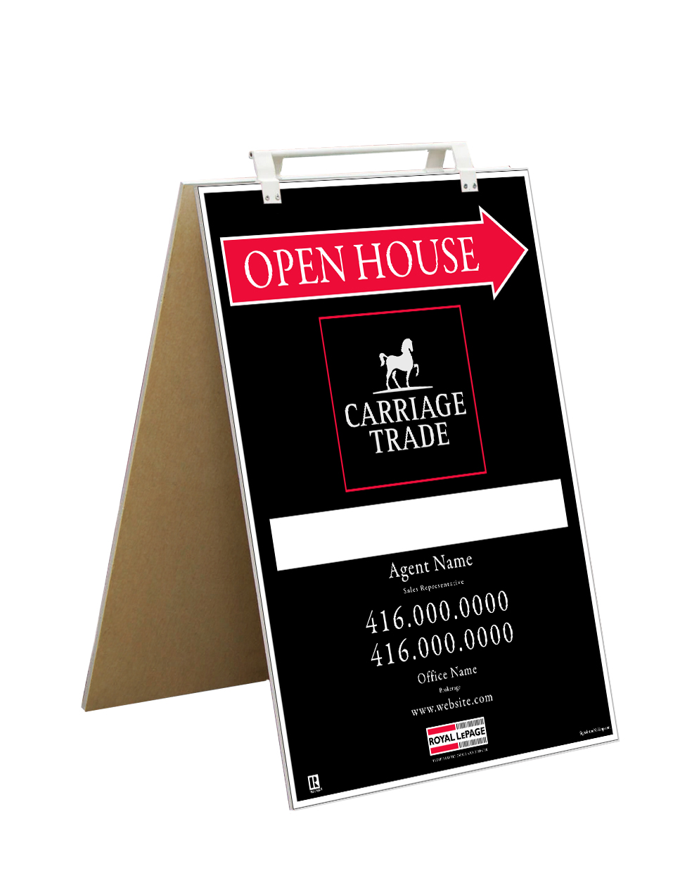 Royal LePage - Carriage Trade - Sandwich Boards 2