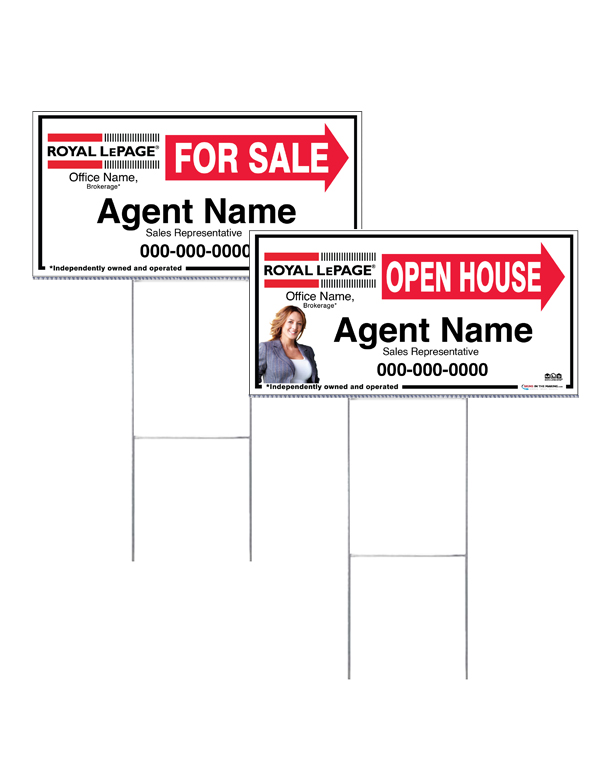 Royal LePage - Directional Signs, Personalized 1