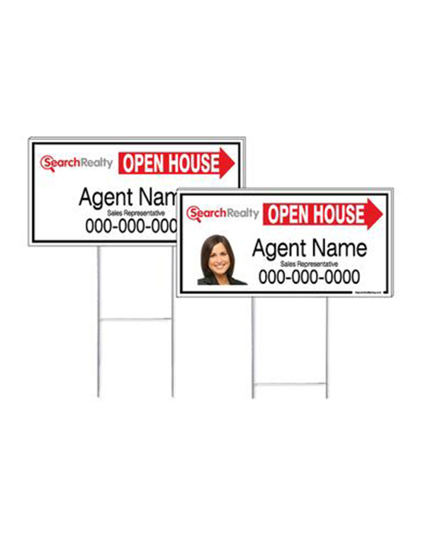 Living Realty - Directional Signs, Personalized 1