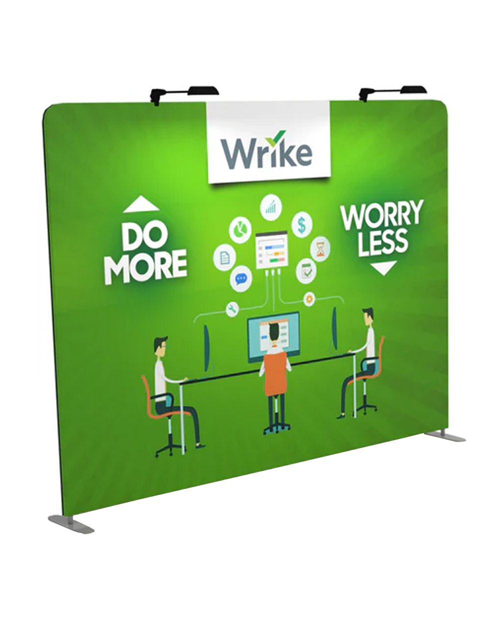 Trade Show Booth - QuickZip™ Straight 2