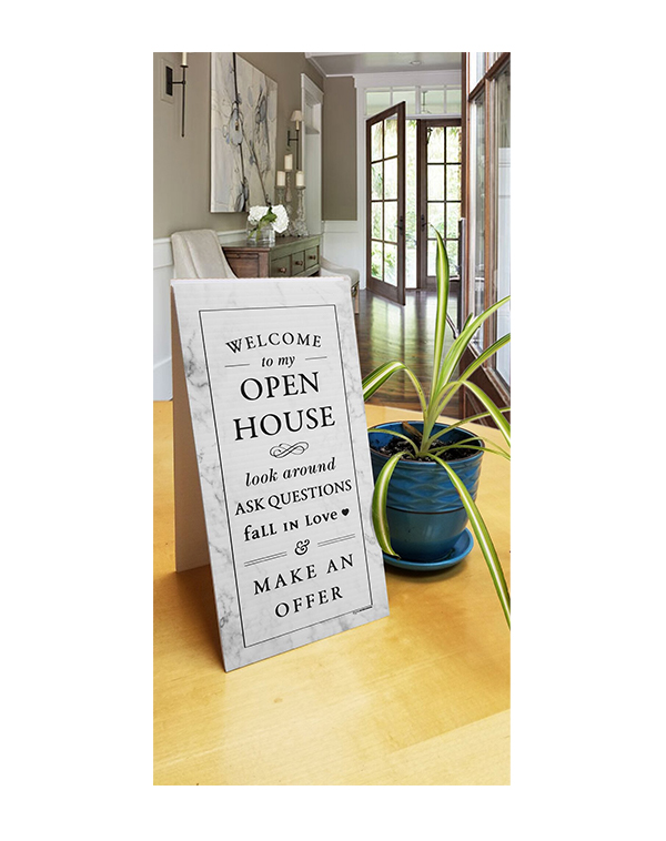 Coro Tent - Welcome To My Open House - Grey Marble 2