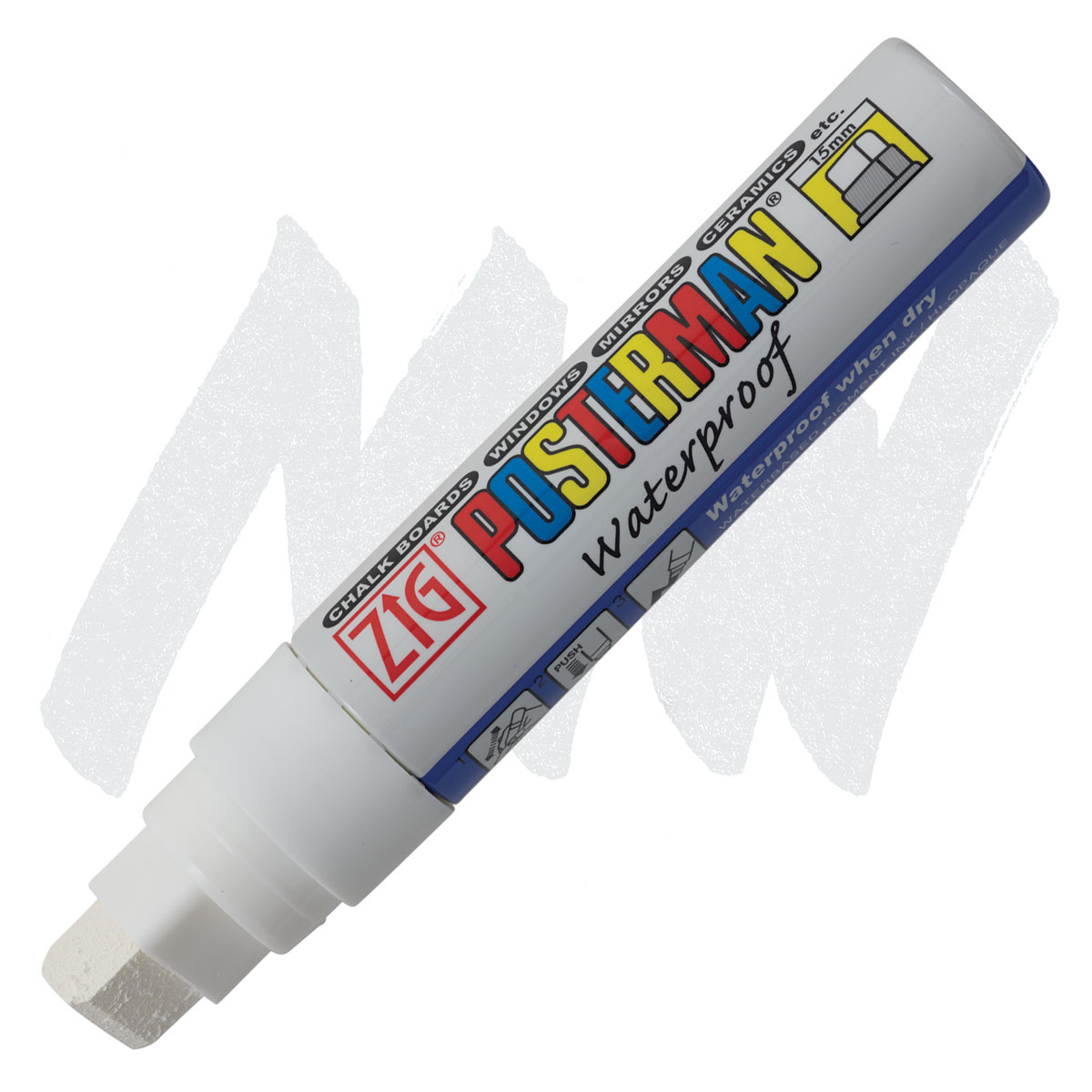 Zig Posterman Marker, waterproof 9