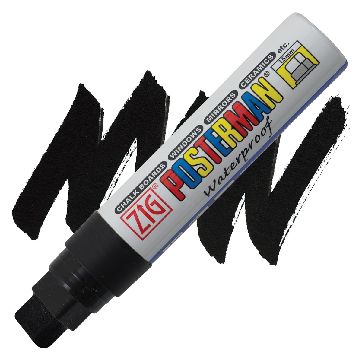 Zig Posterman Marker, waterproof 6
