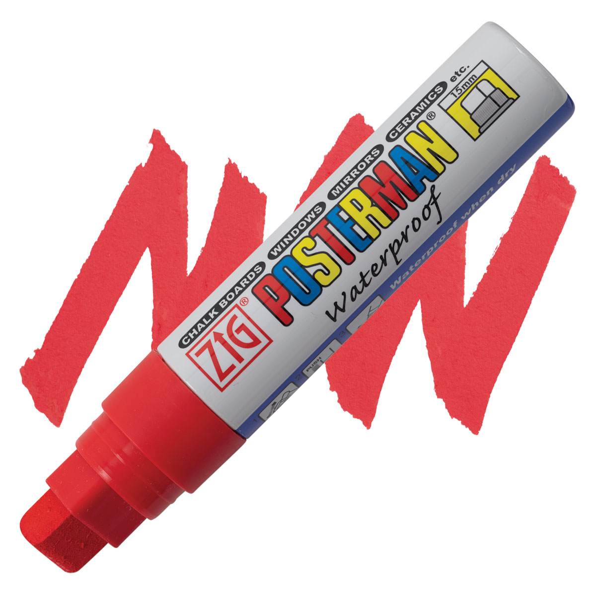 Zig Posterman Marker, waterproof 7