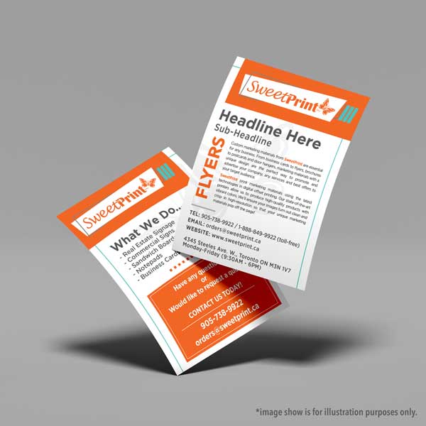 Flyers (double sided)