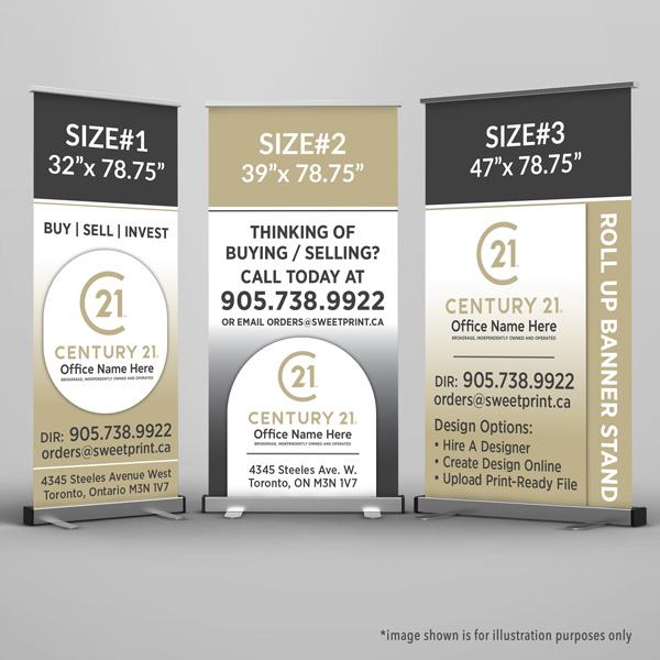 Roll Up Banner Stand