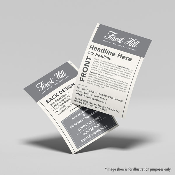 Flyers (double sided)