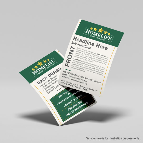 Flyers (double sided)