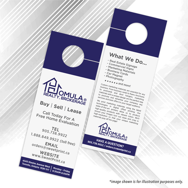 Door Hangers (double sided)