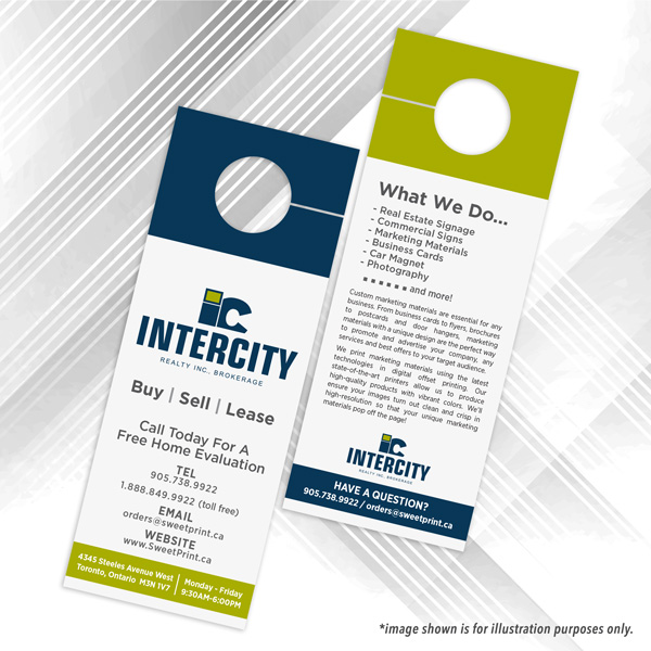 Door Hangers (double sided)