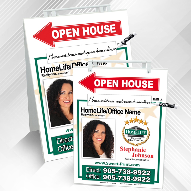 Open House Sandwich Board