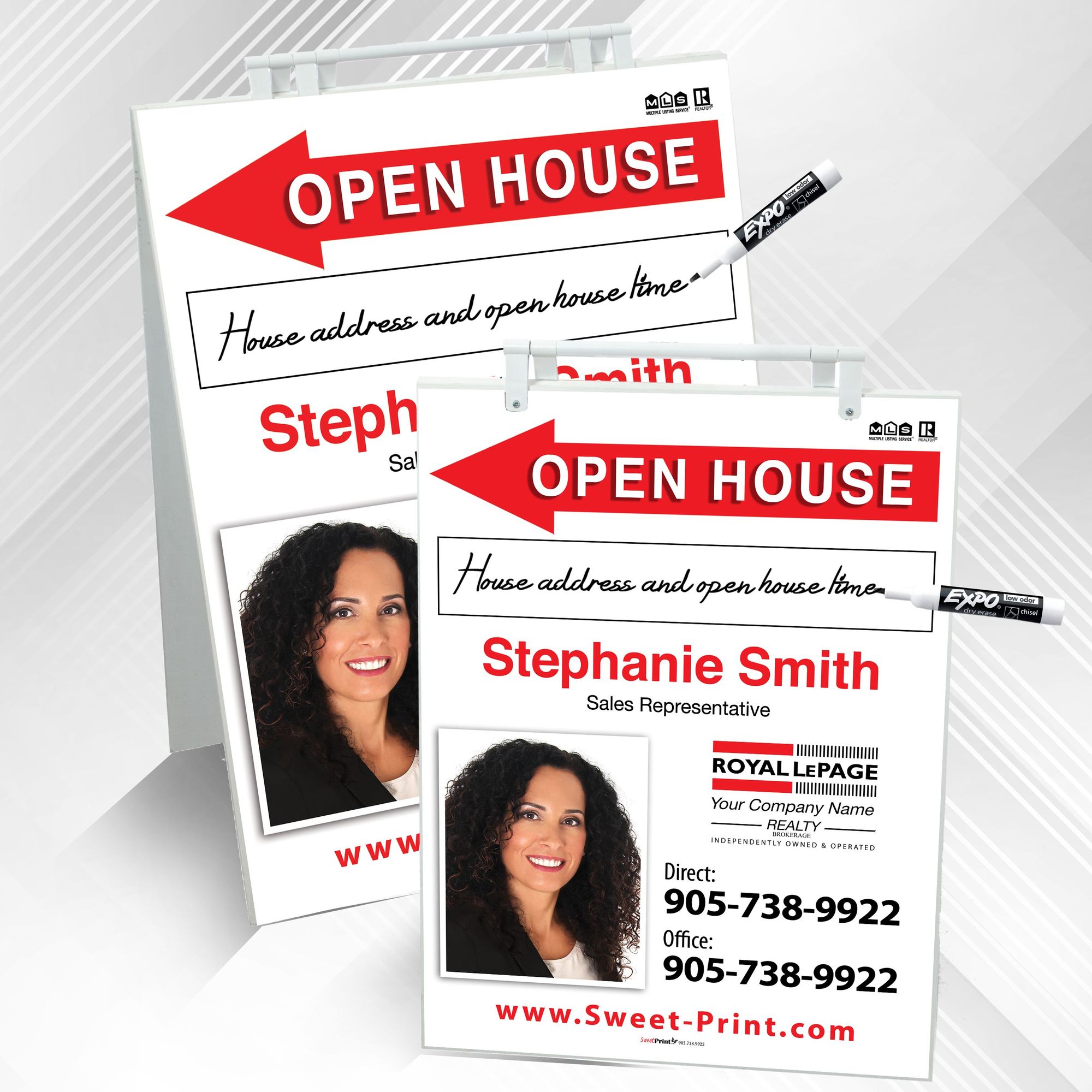Open House Sandwich Board