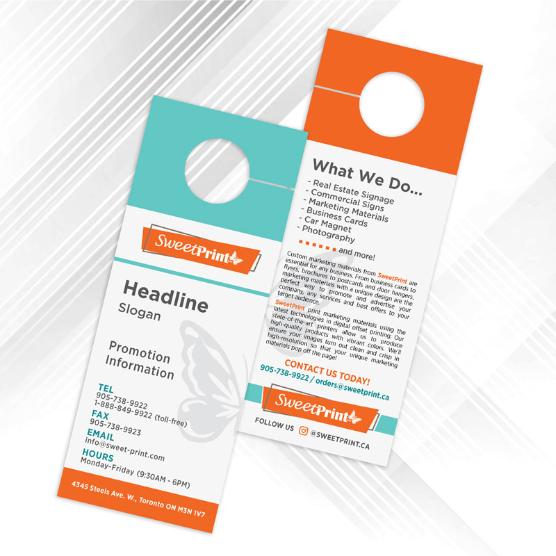 Door Hangers (double sided)
