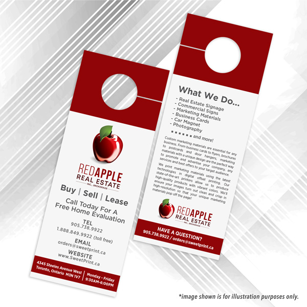 Door Hangers (double sided)