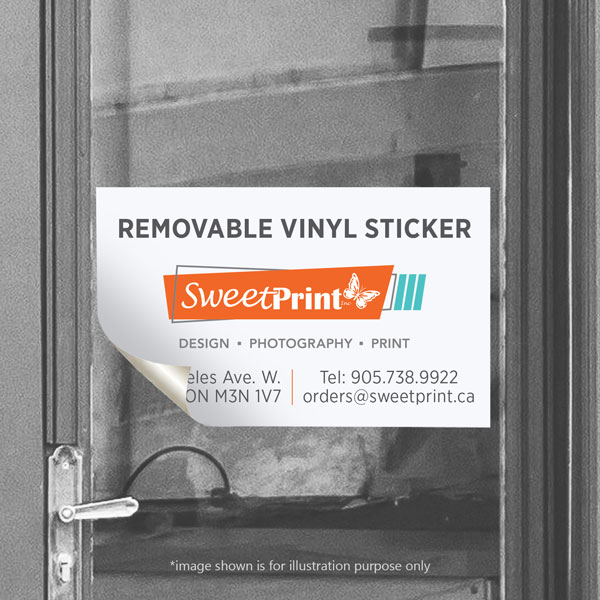 Vinyl Stickers (removable)