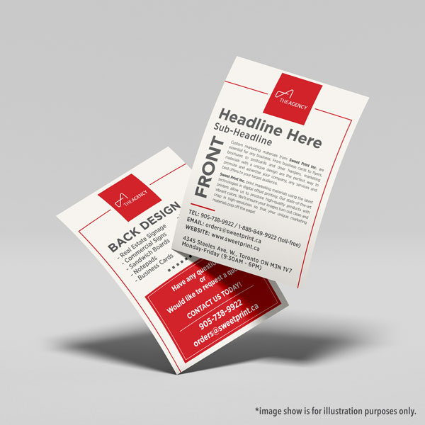 Flyers (double sided)