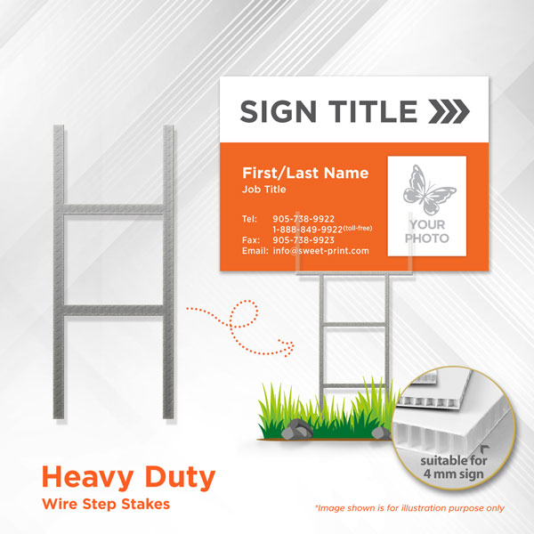 Heavy Duty Step Stake