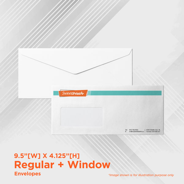 Regular Window - 9.5x4.125