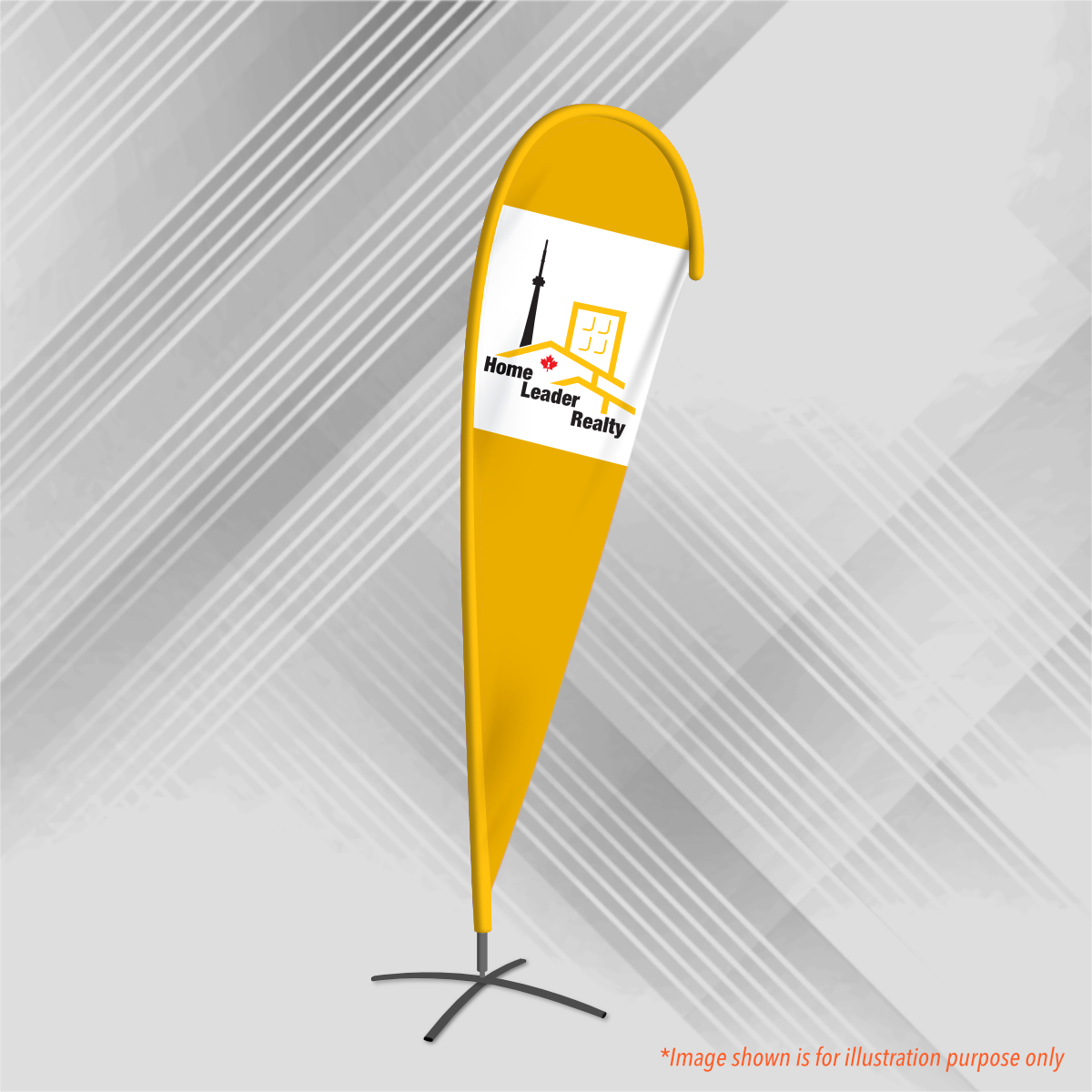 Teardrop Flag