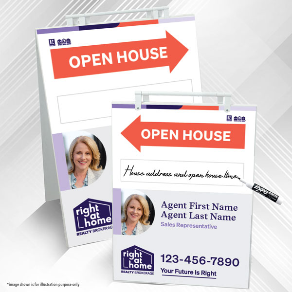Open House Sandwich Board 1