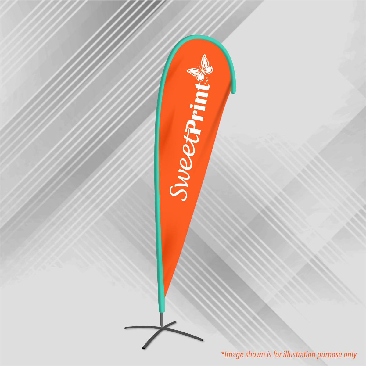 Teardrop Flag