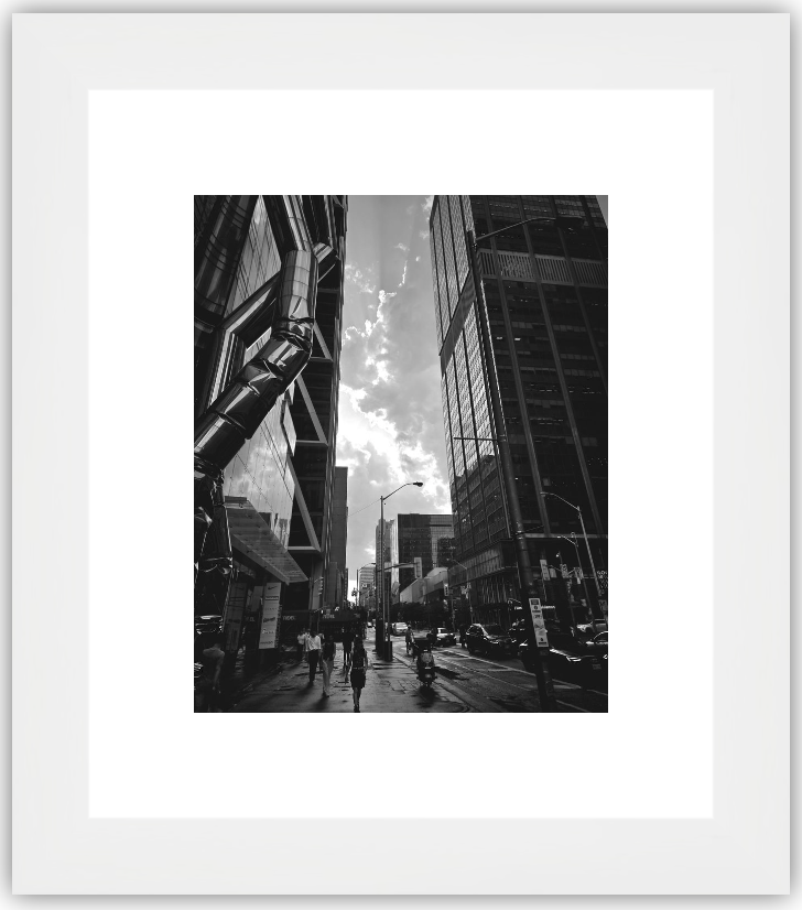 1" White Cube Frame 4