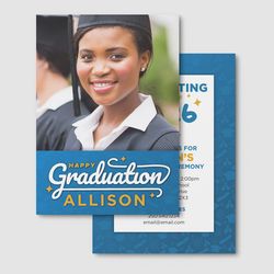 Design 4 - Graduation Invitation Cards
