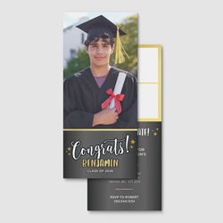 Design 1 - Graduation Invitation Cards