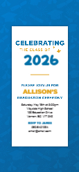 Design 4 - Graduation Invitation Cards