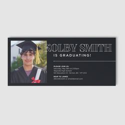 Design 5 - Graduation Invitation Cards