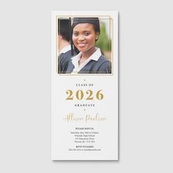 Design 7 - Graduation Invitation Cards