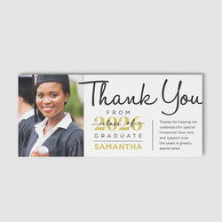 Design 3 - Graduation Thank You Cards