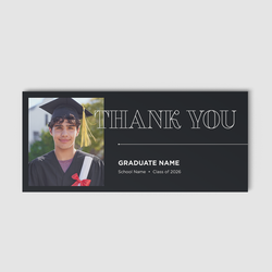 Design 5 - Graduation Thank You Cards