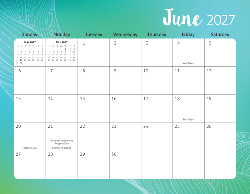 2027 Calendar - Fun