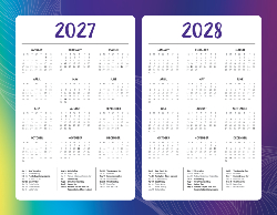 2027 Calendar - Fun