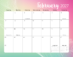 2027 Calendar - Fun
