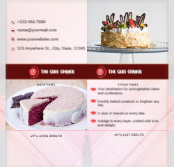 Cuisine Chrome Cards