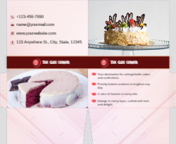 Cuisine Chrome Cards