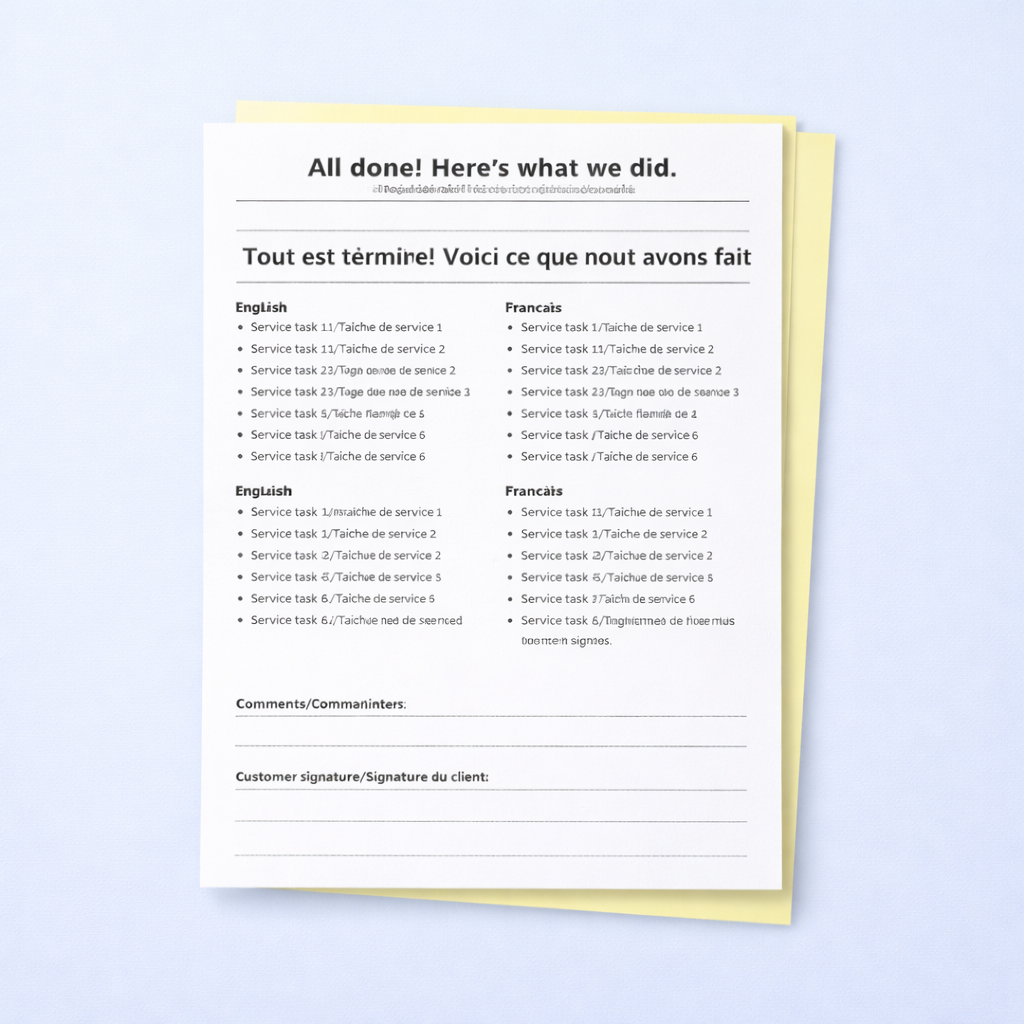 2-Part NCR Forms (Carbonless)