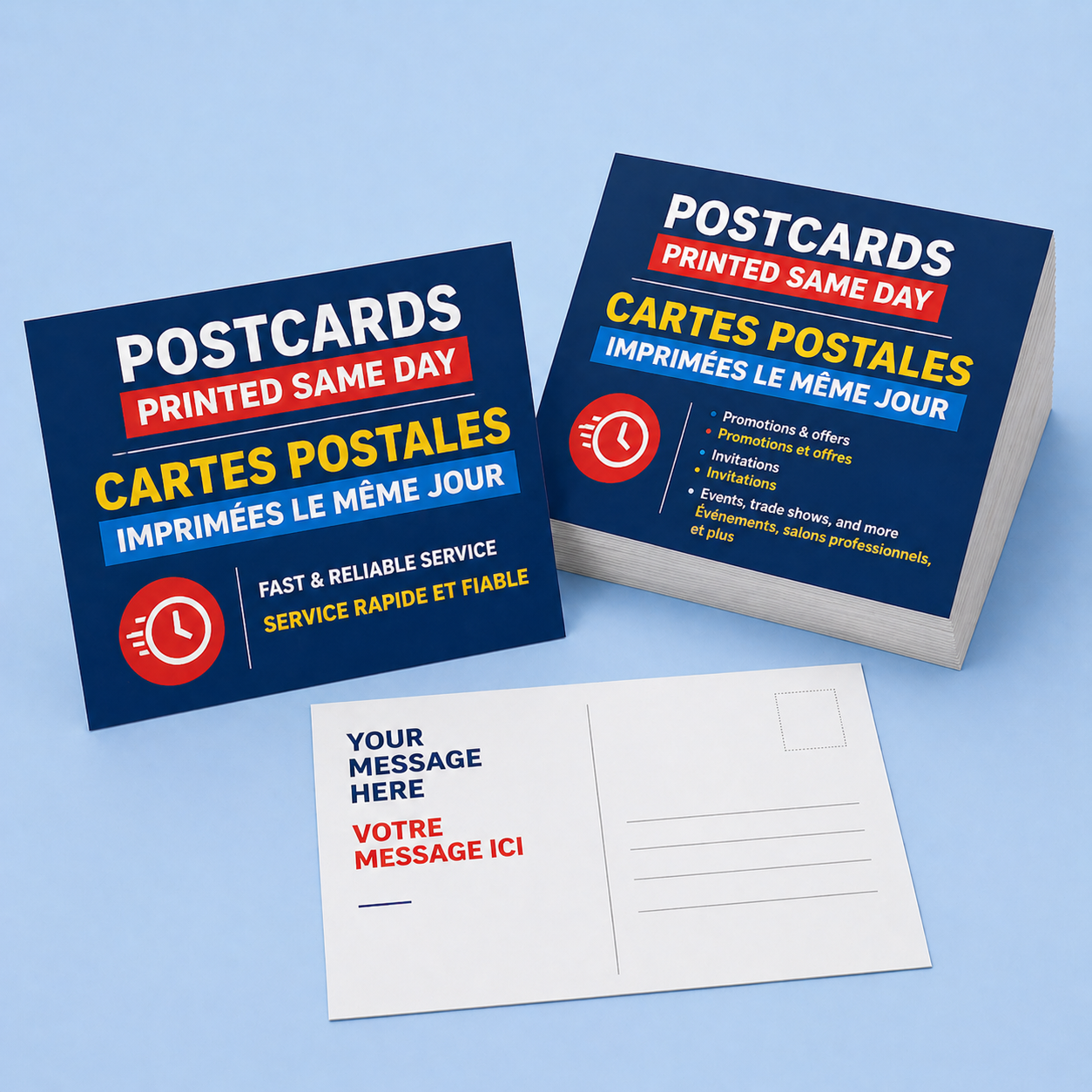 Same Day Postcards
