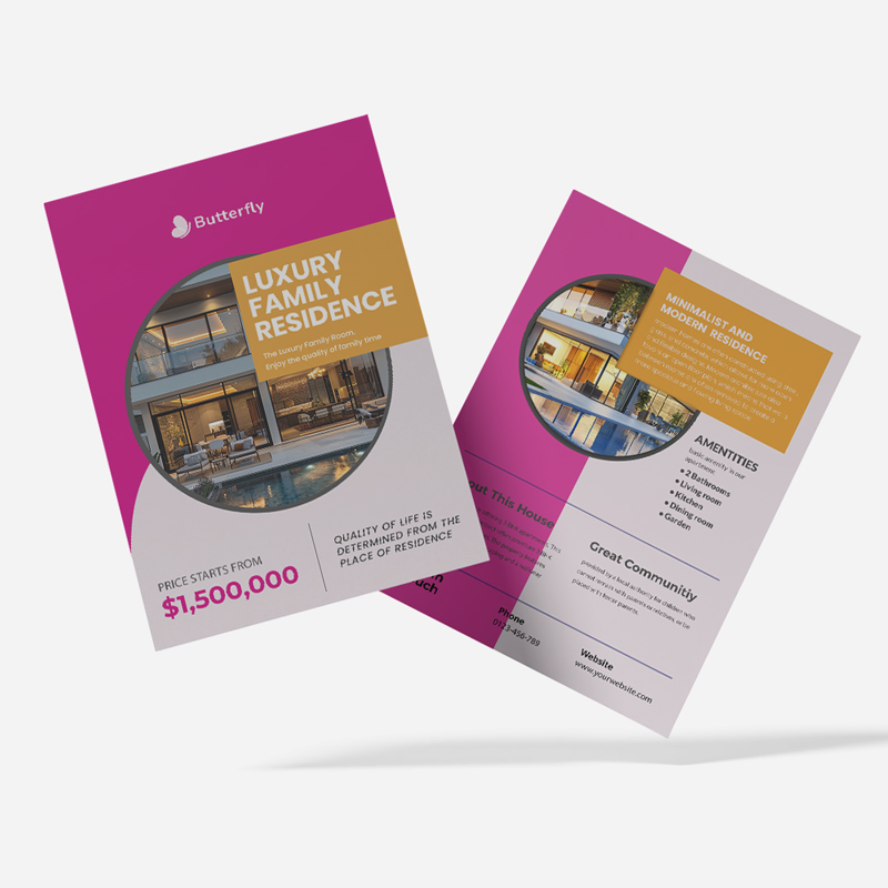 Double Sided Flyers