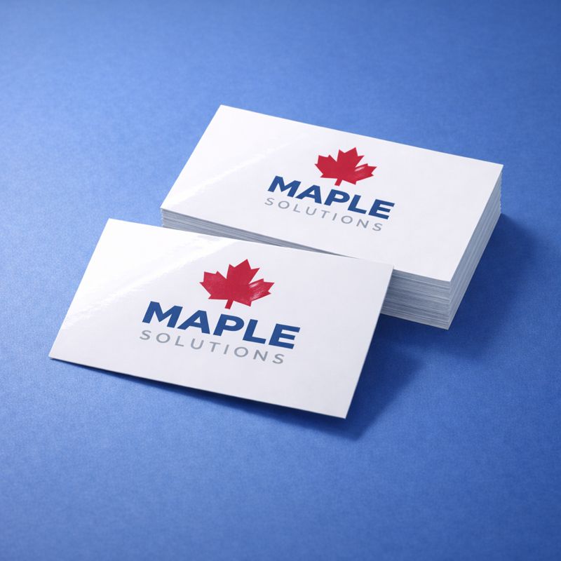 Laminated Business Cards