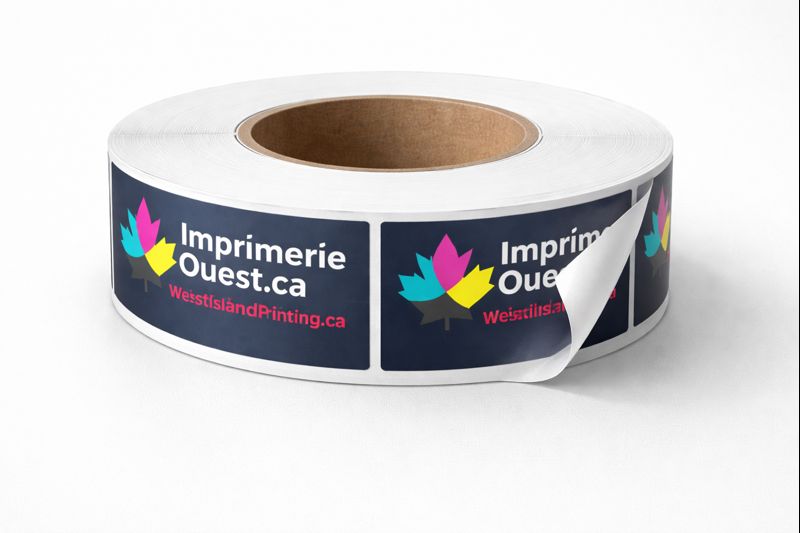 étiquettes en rouleau personnalisées