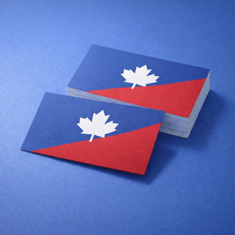 Cartes de visite veloutées