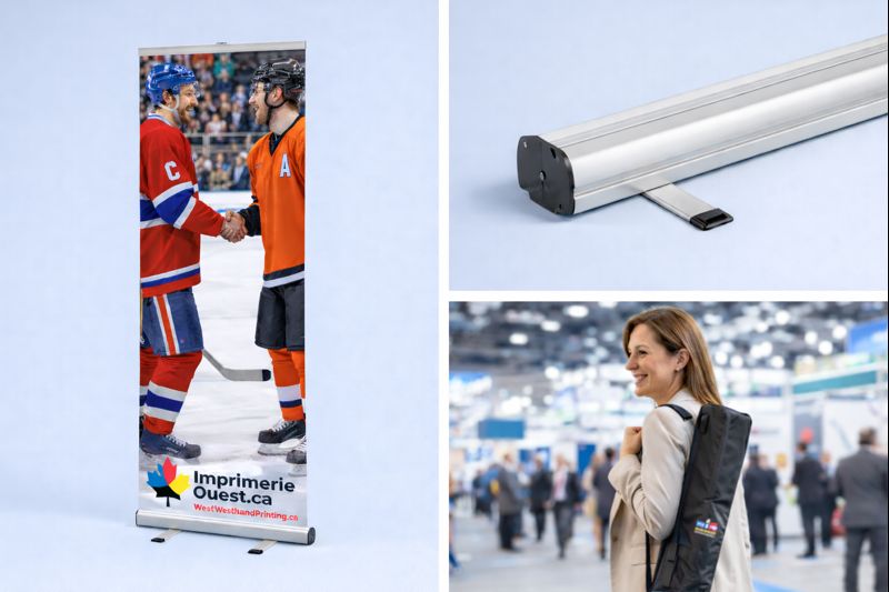 Standard Retractable Banner — 33×80